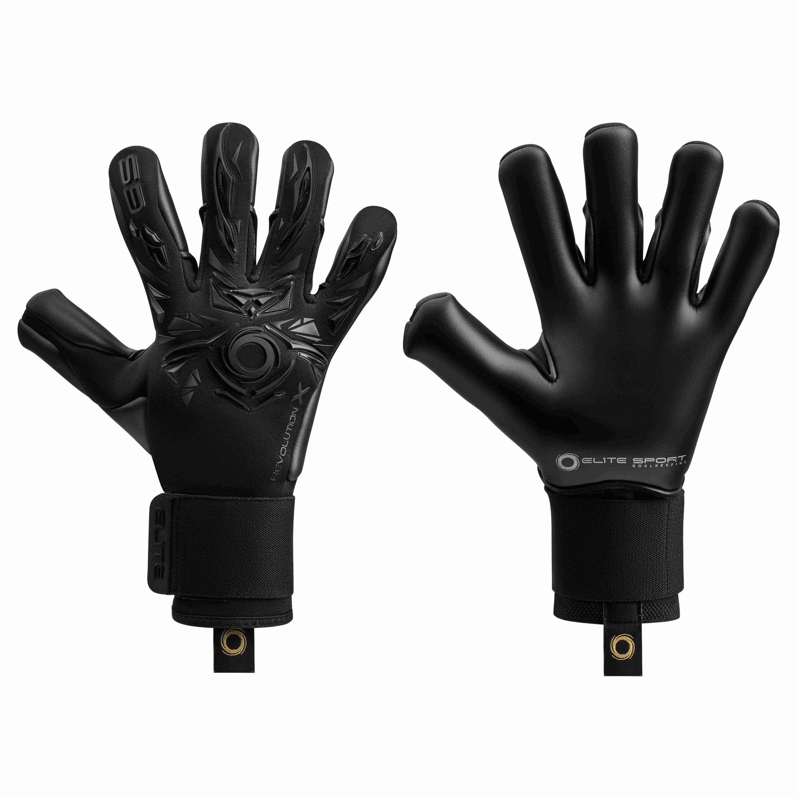 כפפות שוער ELITE REVOLUTION X BLACK – תמונה 4